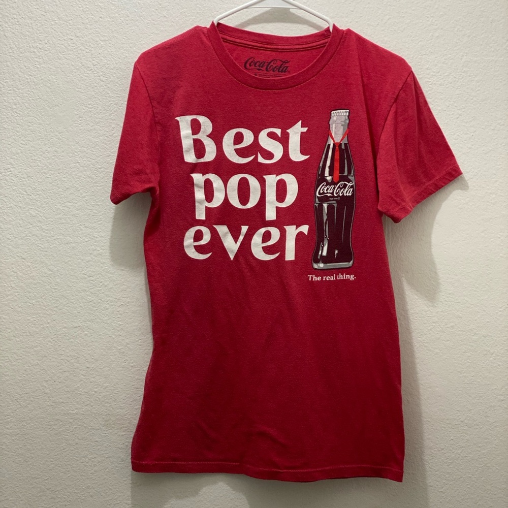 Coca Cola red men’s shirt small